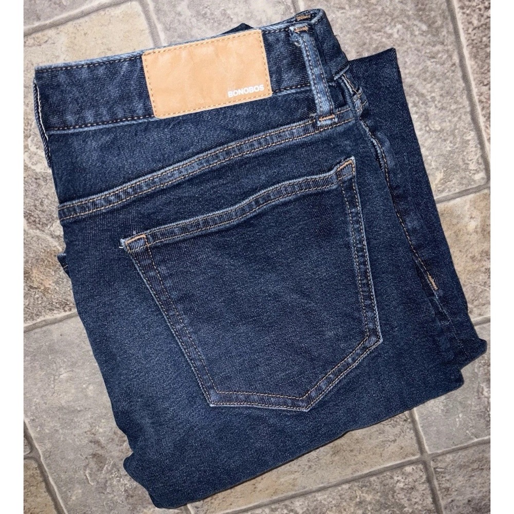 Bonobos Jeans Mens‎ 31x34 Athletic Fit Denim Modern Casual City Dark Wash